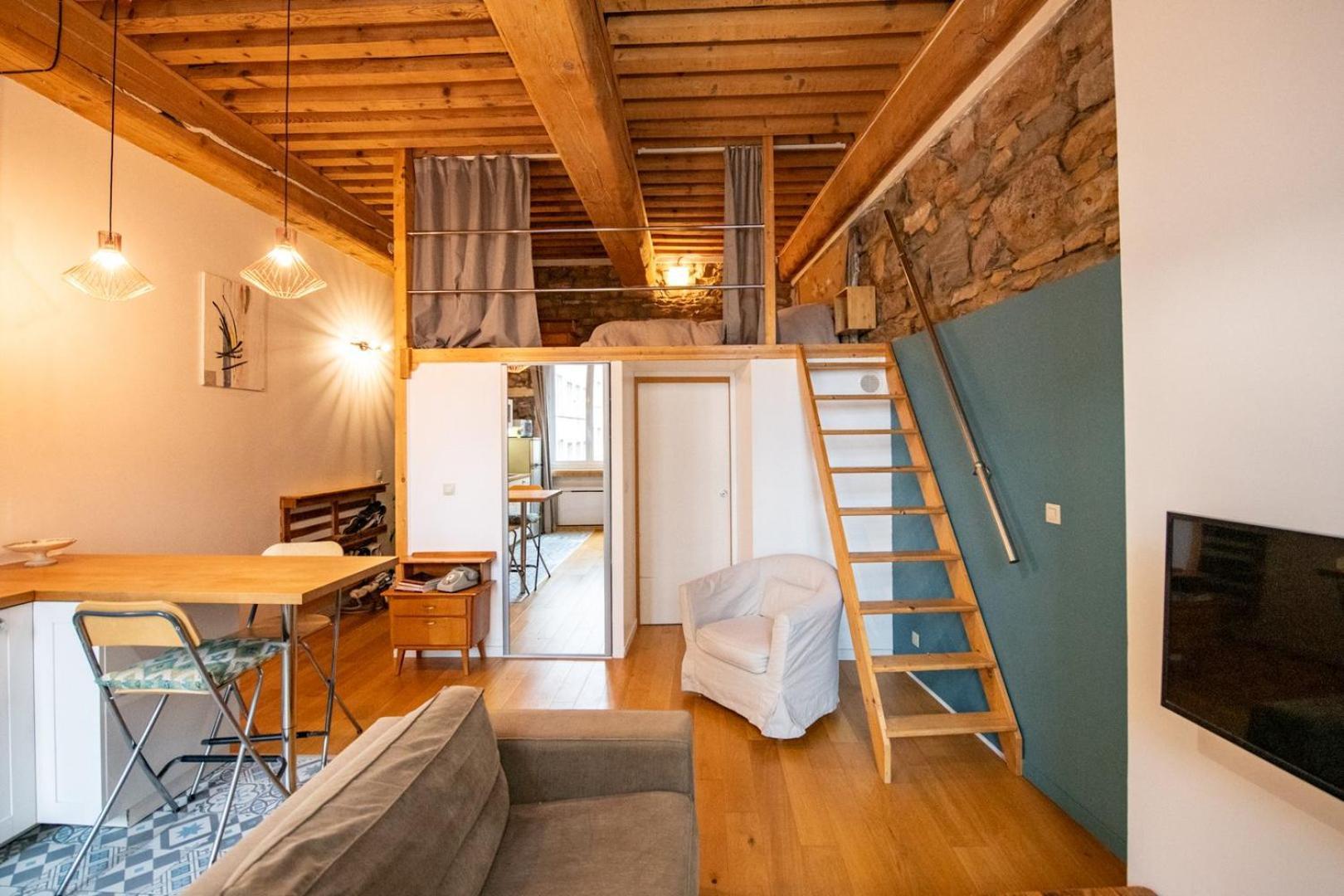 Le Petit Imbert - Studio Chaleureux Et Cozy Lyon Luaran gambar
