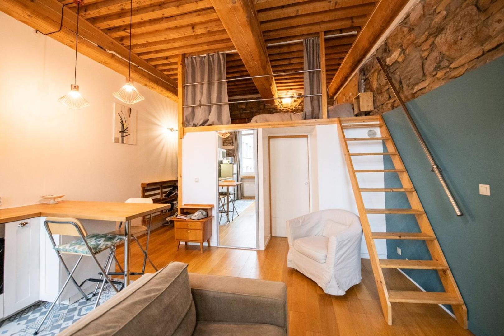 Le Petit Imbert - Studio Chaleureux Et Cozy Lyon Luaran gambar